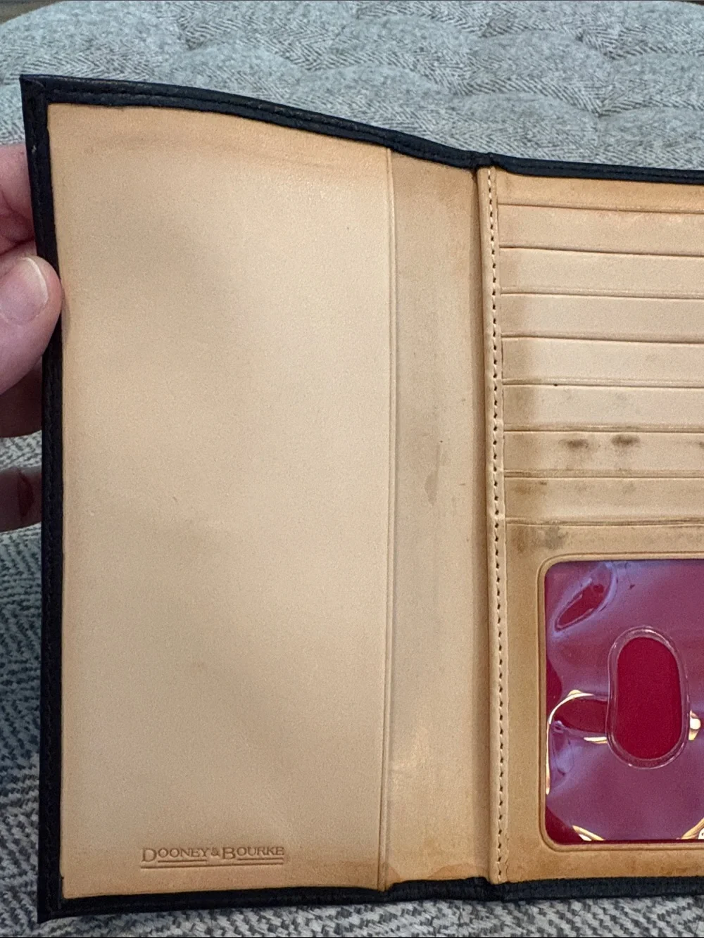Dooney & Bourke pebbled leather wallet
